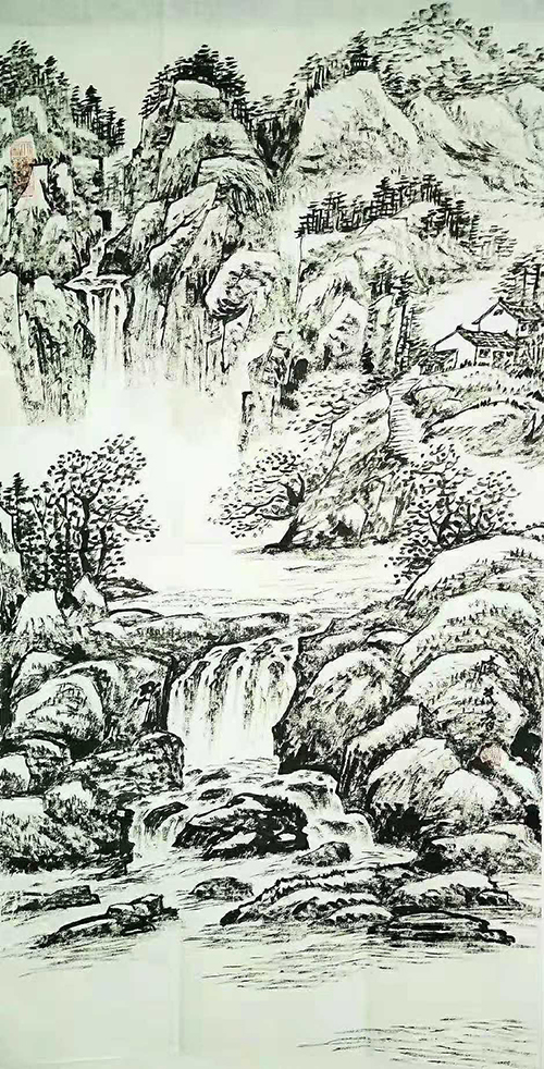 臧茂春山水画
