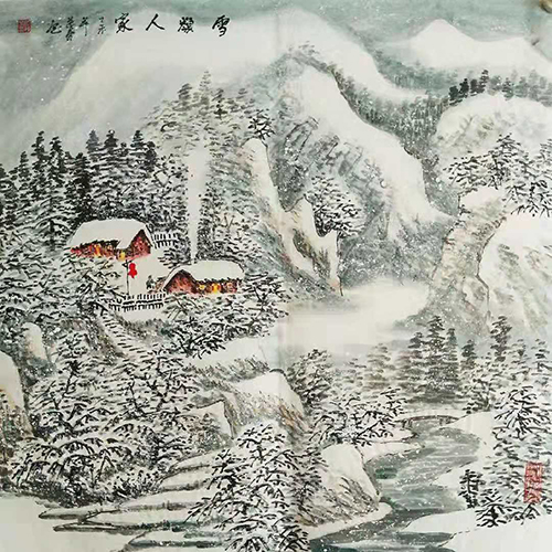 臧茂春山水画