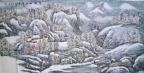 臧茂春山水画