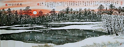 臧茂春山水画