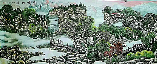 臧茂春山水画