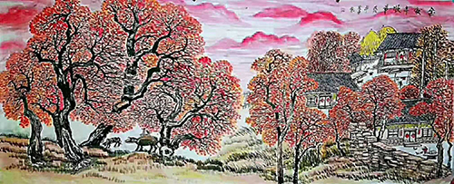 臧茂春山水画
