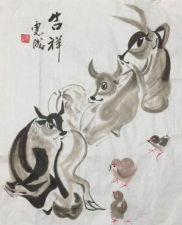 贺虎成作品