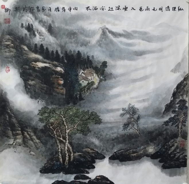 画家杨金书，画家杨金书作品