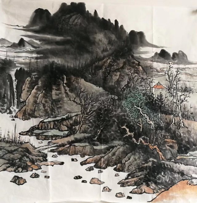 画家杨金书，画家杨金书作品