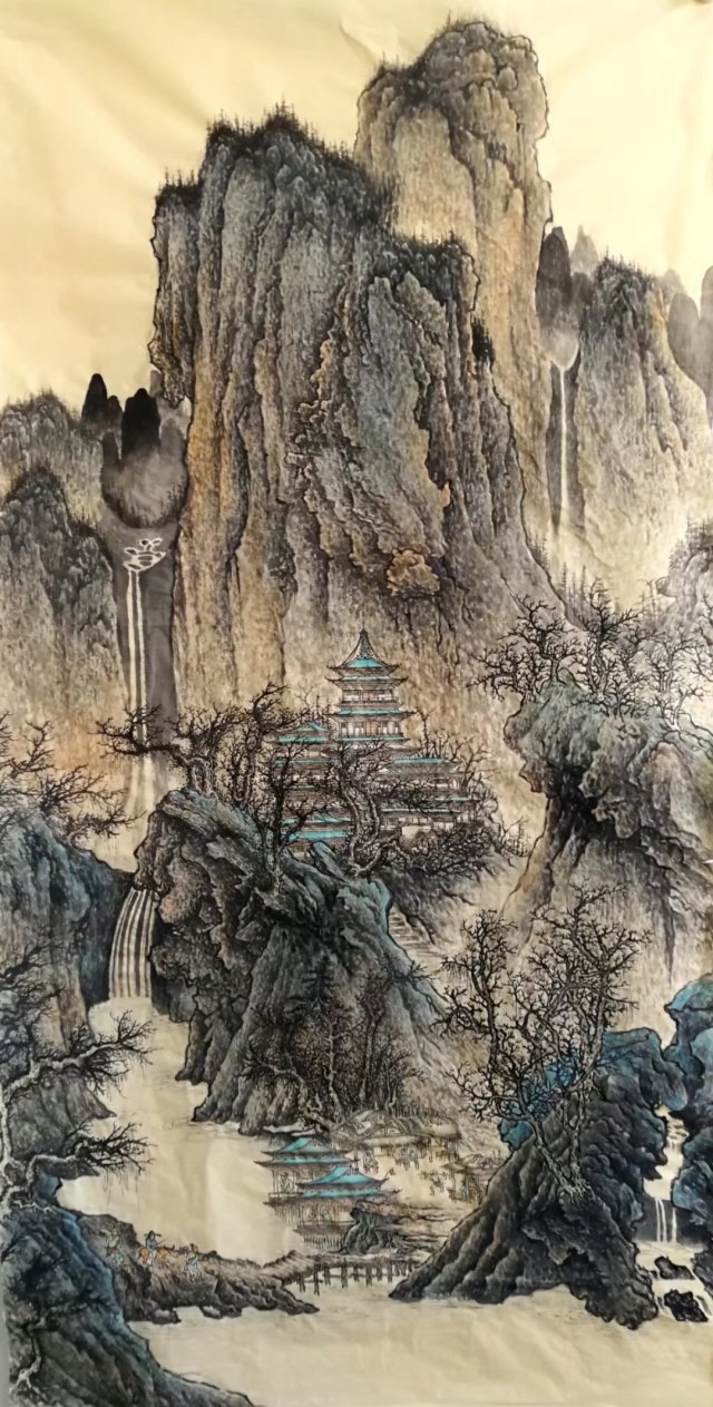 画家杨金书，画家杨金书作品