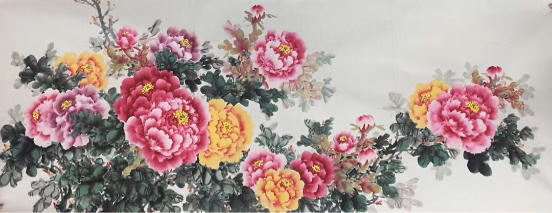 国画牡丹：百花丛中最鲜艳