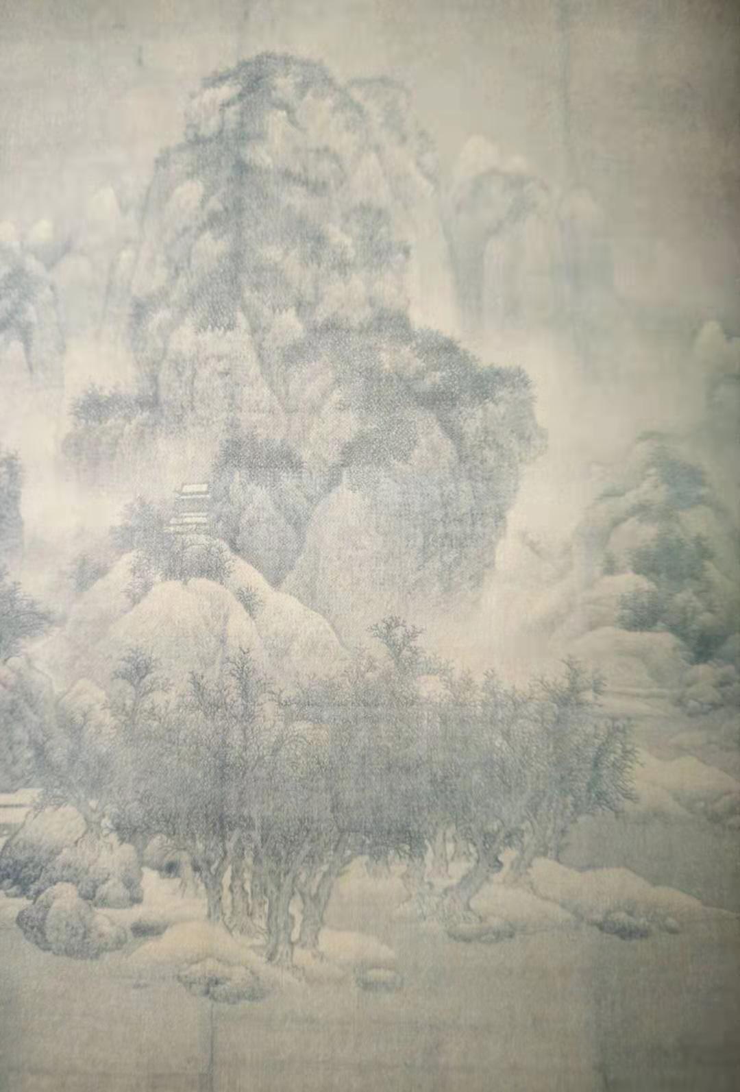 范宽《雪景寒林图》