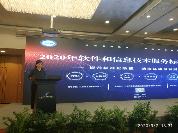 2020年软件和信息技术服务标准宣贯大会 在南京召开