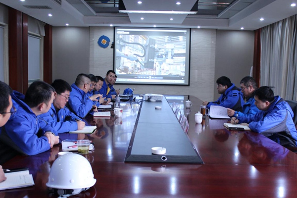 陕建机建设钢构公司附墙杆焊接机器人工作站即将投入使用