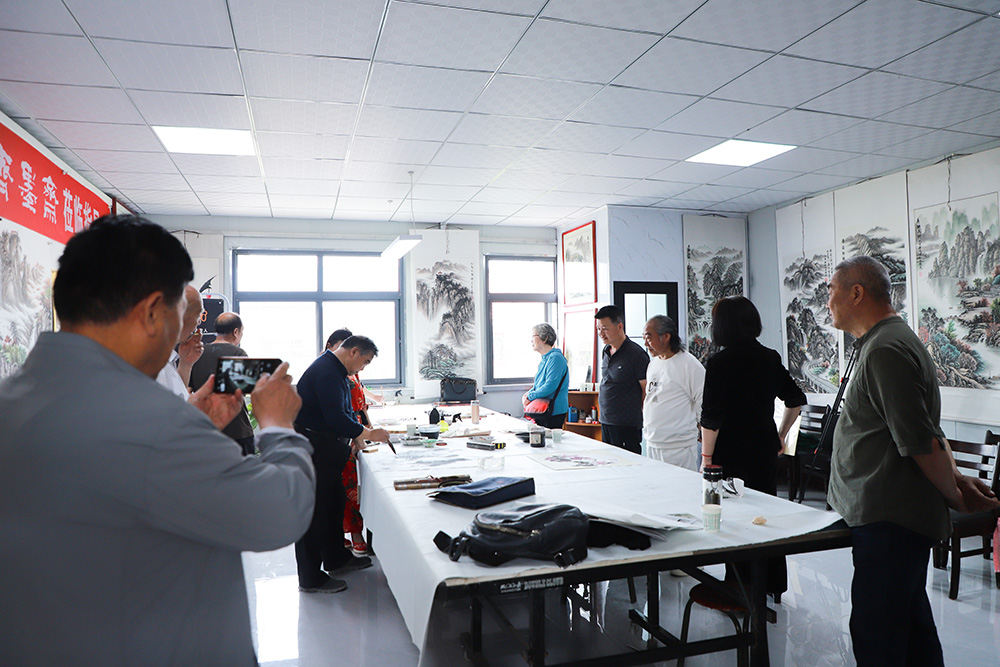 齐继民艺术工作室“齐墨斋”揭牌仪式在长安隆重举行